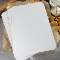 Tarte flamb&eacute;e serving cartons 37,5 x 27,5 cm