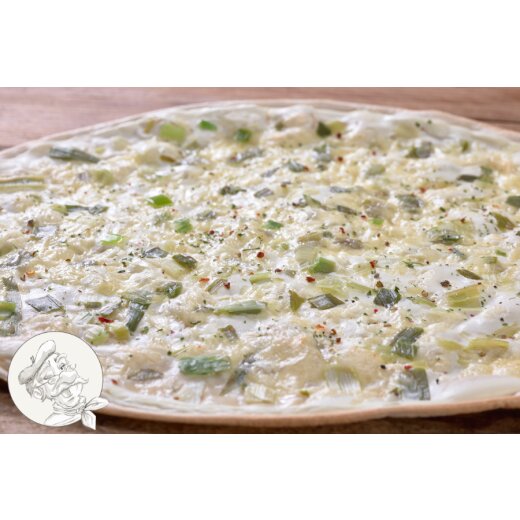 TK-Flammkuchen "Käse, Lauch"