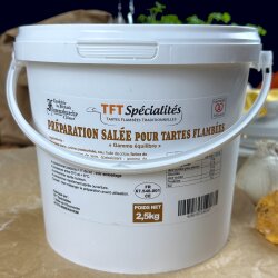 Cream tarte flambée - Original from Alsace - 2.5 kg